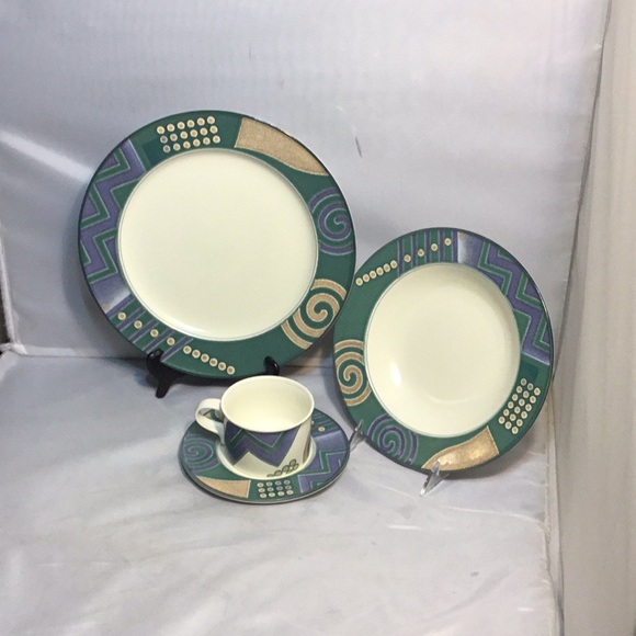 MIKASA INTAGLIO LIFE STYLE 5 PIECE SETTING DINNER FOR 1 - Picture 5 of 9